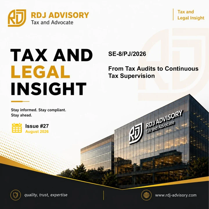 RDJ Tax and Legal Insight Issue 27 - SE-8/PJ/2026