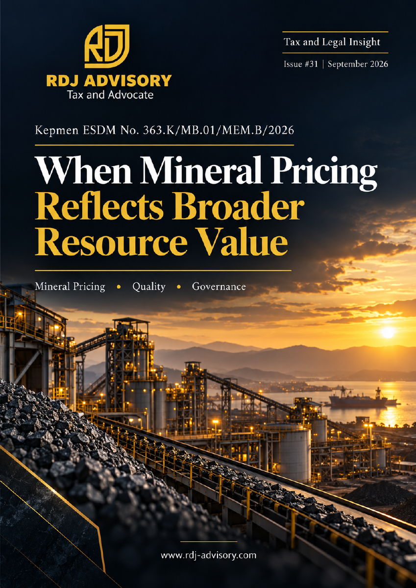 RDJ Tax and Legal Insight Issue 31 - When Mineral Pricing Reflects Broader Resource Value